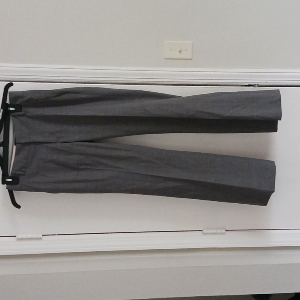 NWOT 7Banana Republic Grey dress trouser No.215 Martin Fit stretch size 2